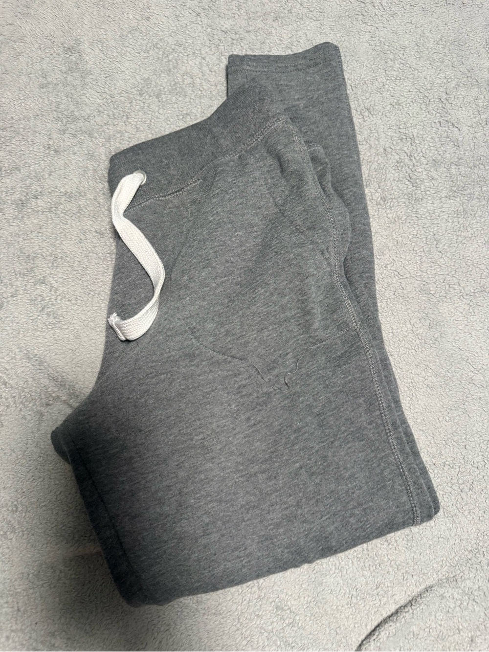 Reflex Gray Knit Drawstring Joggers